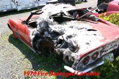 1970 Fire Damaged Corvette