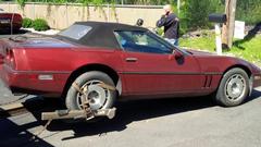 1987 Corvette FOR PARTS