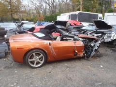 Great 2008 Corvette Convertible for parts. Keep an eye on our eBay auctions for parts of this great parts car.